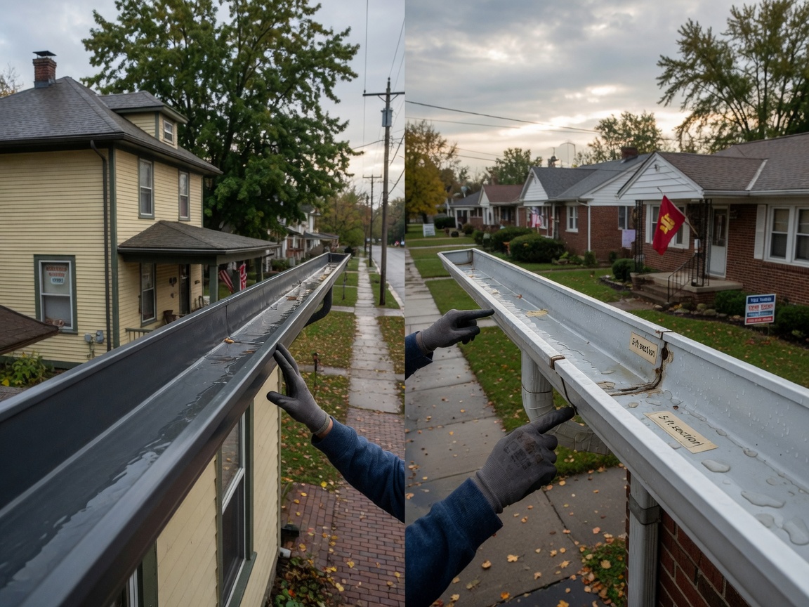 Seamless vs Sectional Gutters: Which Is Better for Terre Haute Homes?