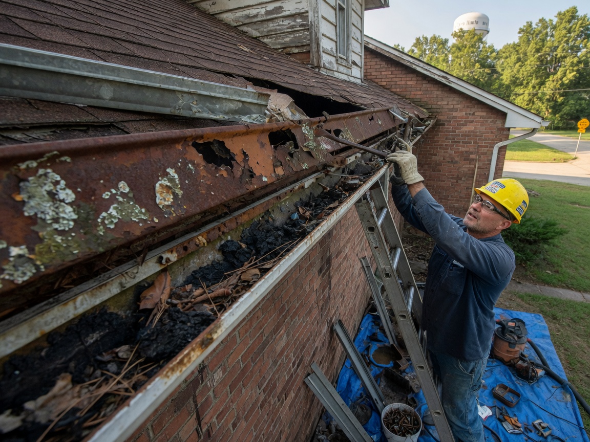 gutter installation  in Brazil