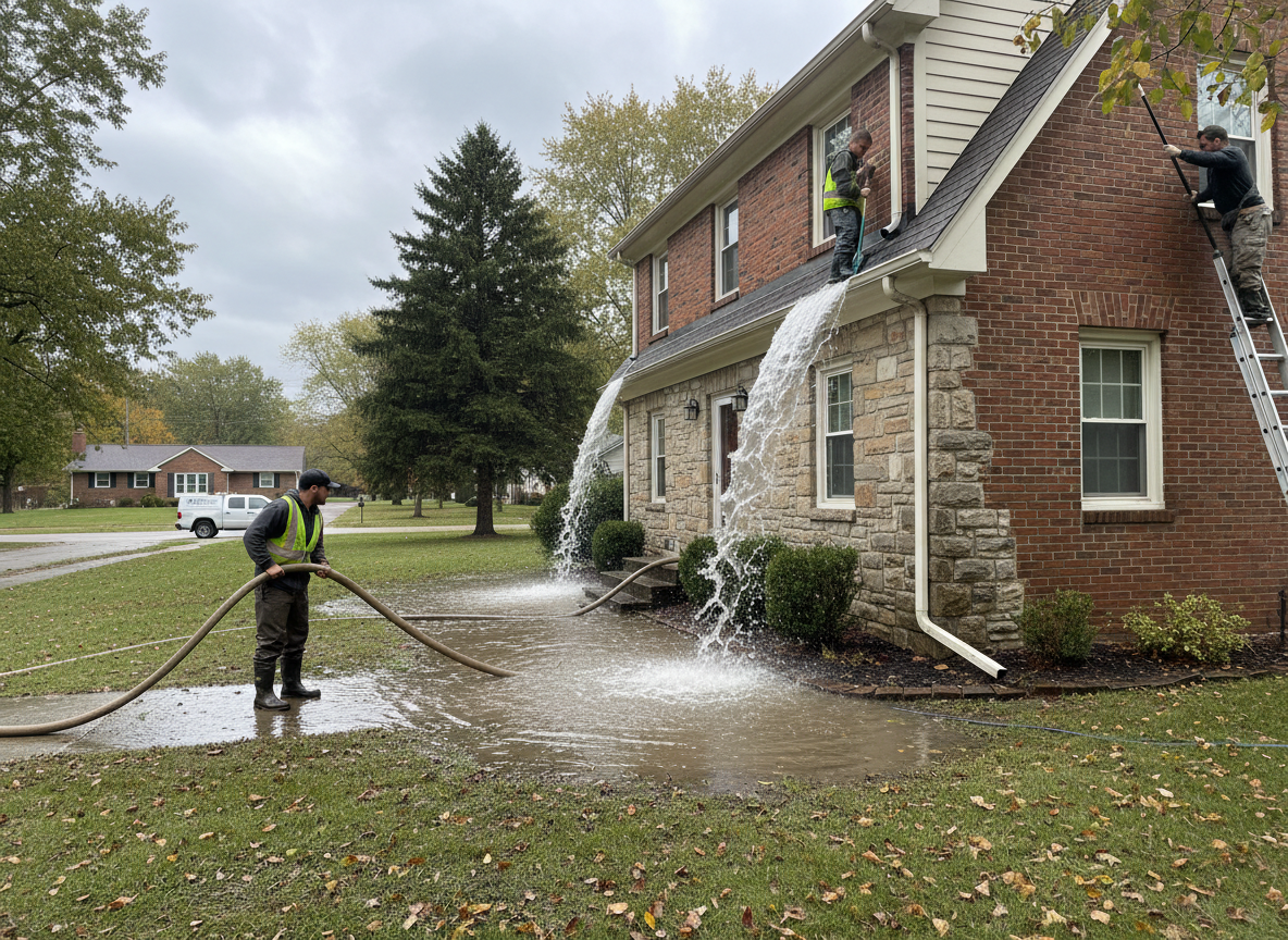 gutter installation  in West Terre Haute